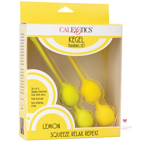 Kegel Training Set-Lemon