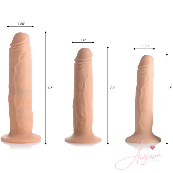 Kinetic Thumping 7X Remote Control Dildo - Large - Image 6