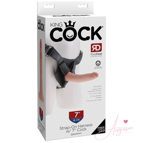 King Cock Strap-on Harness With Cock-Light 7