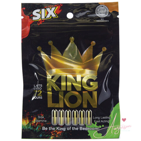 King Lion 6 Count Bag