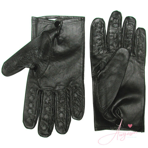 KinkLab Leather Vampire Gloves XL