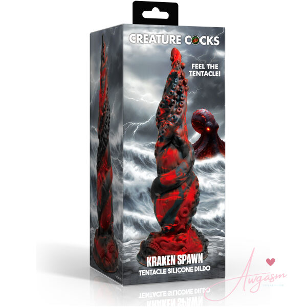 Kraken Spawn Tentacle Silicone Dildo - Image 6