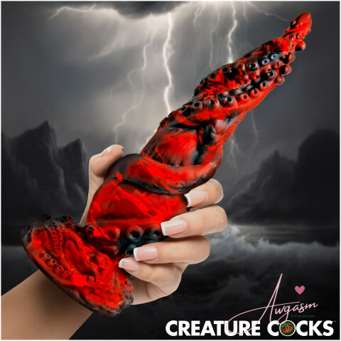 Kraken Spawn Tentacle Silicone Dildo