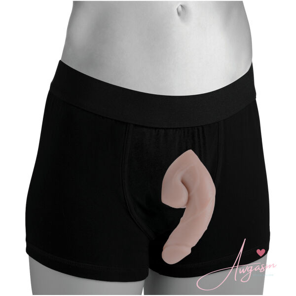 Large Bulge Packer Dildo - Light - Image 5