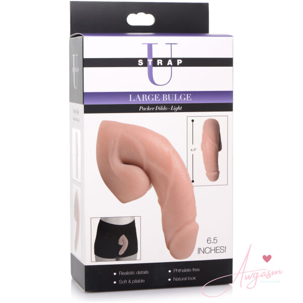 Large Bulge Packer Dildo - Light - Image 6