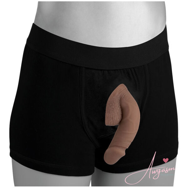 Large Bulge Packer Dildo - Medium - Image 4