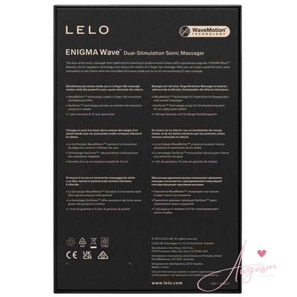 Lelo Enigma Wave-Black - Image 5
