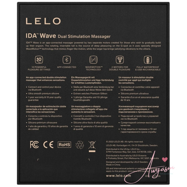 Lelo Ida Wave-Black - Image 3