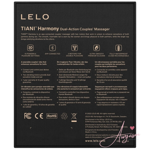 Lelo Tiani Harmony-Aqua - Image 4