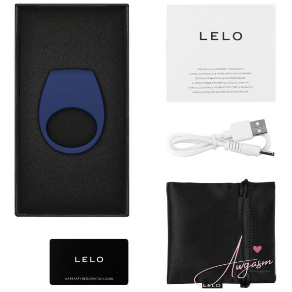 Lelo Tor 3-Base Blue - Image 3