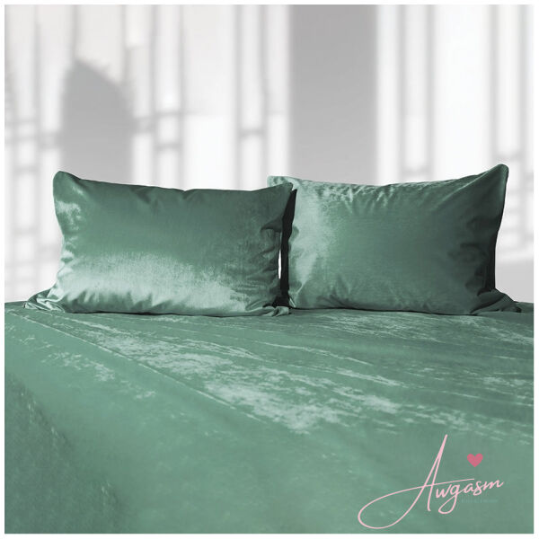 Liberator Fascinator Liquid Velvet Sheets-K Sage - Image 2