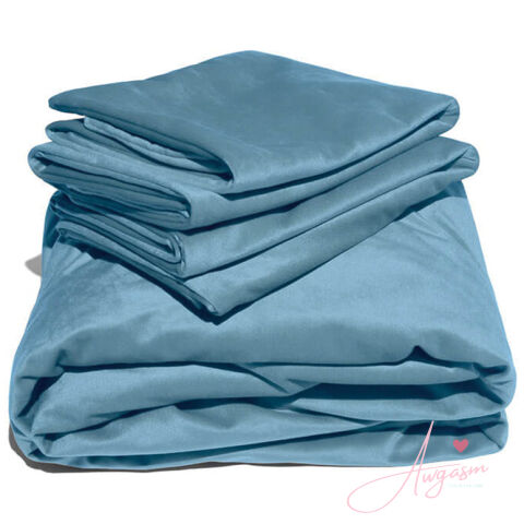 Liberator Fascinator Liquid Velvet Sheets-K Teal