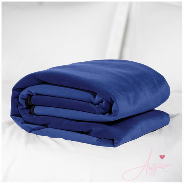 Liberator Fascinator Travel Throw Velvish-Indigo - Image 2