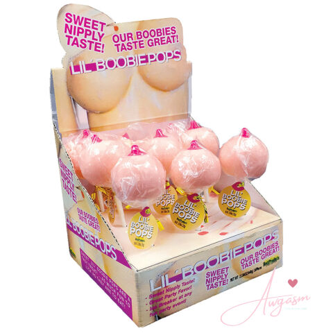 Lil Boobie Pops Display of 9