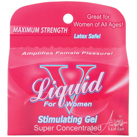 Liquid V For Women Stimulating Gel 3Pk