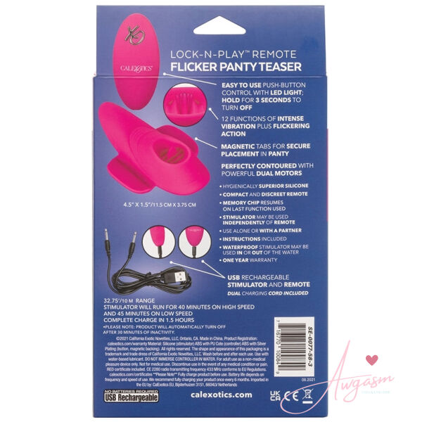 Lock N Play Remote Flicker Panty Teaser - Image 4
