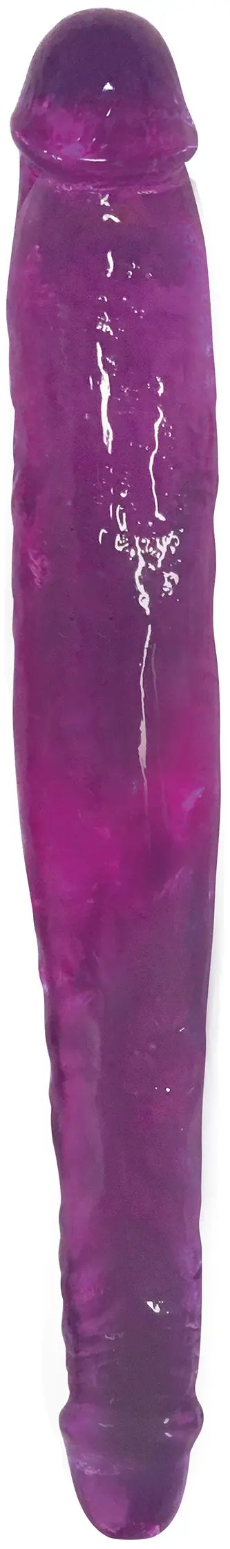 Lollicock Sweet Slim Stick Double Dildo - Purple