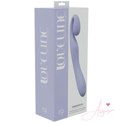 Loveline Obsession 10 Speed Dual Motor Vibe-Lavender