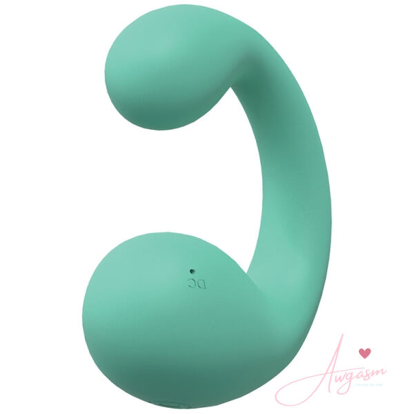 Loveline Playful 10 Speed Dual Motor Vibe-Green - Image 2