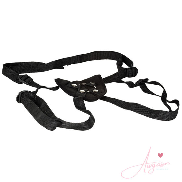 Lover's Super Strap Universal Harness-Black - Image 2