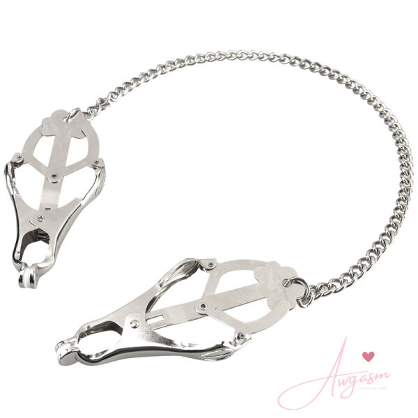 Lux Fetish Japanese Clover Nipple Clamps - Image 2