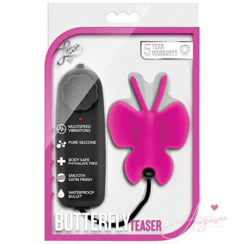 Luxe Butterfly Teaser-Fuchsia