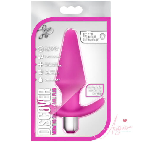 Luxe Discover Anal Plug-Pink
