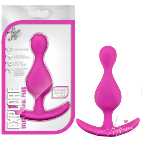 Luxe Explore Anal Plug-Pink