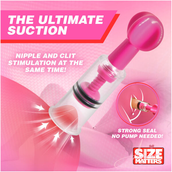 MAXtwist Clit & Nipple Triple Sucker Set - Pink - Image 2