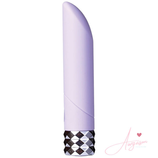 Maia Angel Rechargeable Crystal Gems Bullet-Purple - Image 2