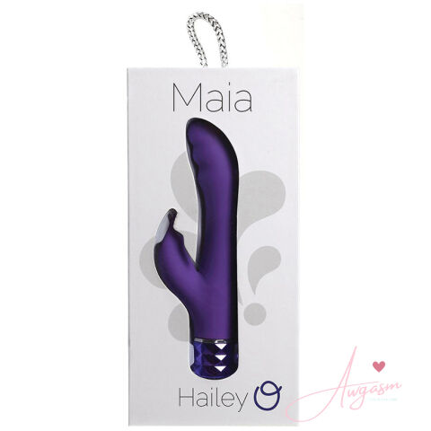 Maia Hailey Crystal Gems Dual Rabbit-Neon Purple 6