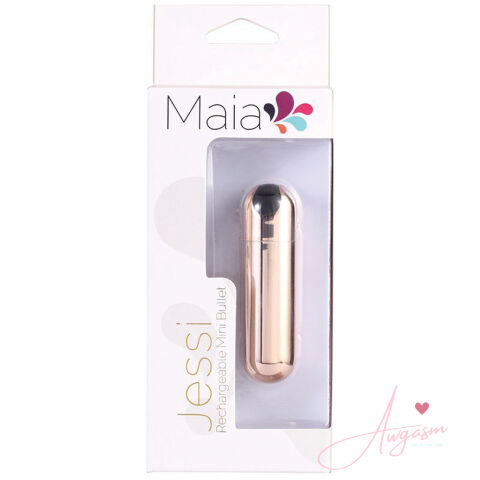 Maia Jessi Rechargeable Mini Bullet-Rose Gold