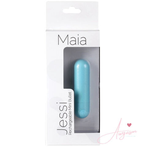 Maia Jessi Rechargeable Mini Bullet-Teal