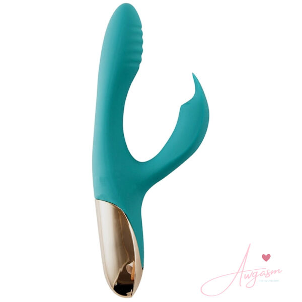 Maia Skyler Rechargeable Bendable Rabbit-Green 8.5 - Image 2