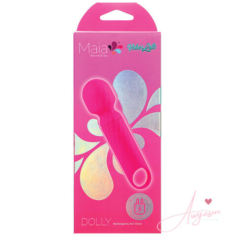 Maia Vibelite Dolly Rechargeable Silicone Mini Wand-Pink