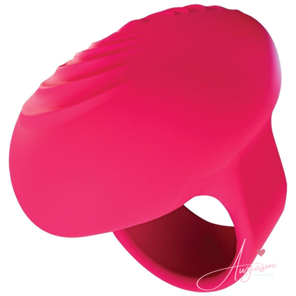 Maia Vibelite Ruby Silicone Vibrating Finger Ring - Image 2