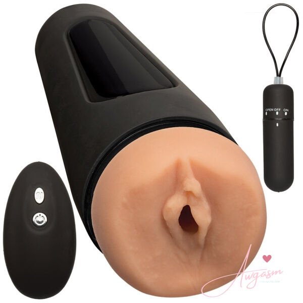 Main Squeeze The Original Vibro Pussy-Vanilla - Image 2