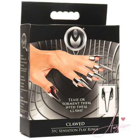 Master Series Clawed Sensation Play Rings 5pc