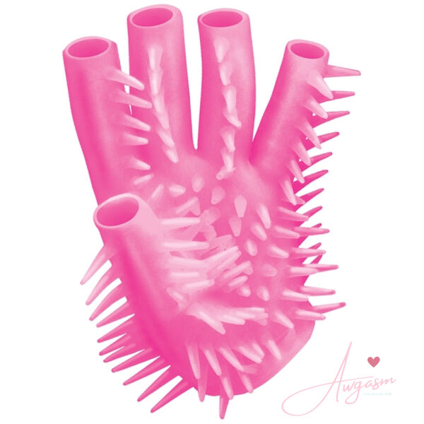 Masturbating Glove-Pink - Image 2