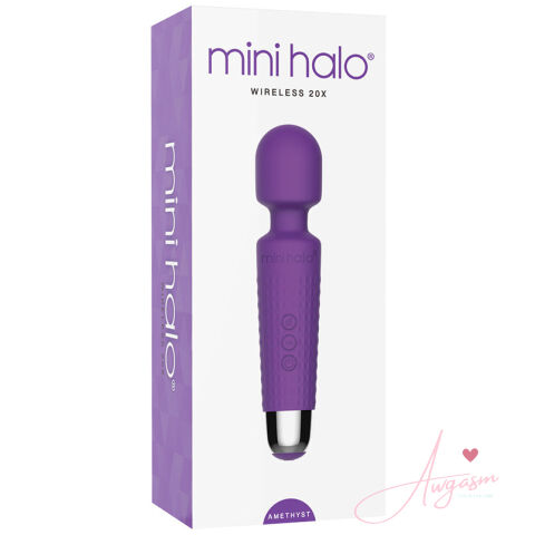 Mini Halo-Amethyst