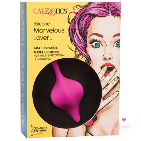 Mini Marvels Silicone Marvelous Lover-Pink