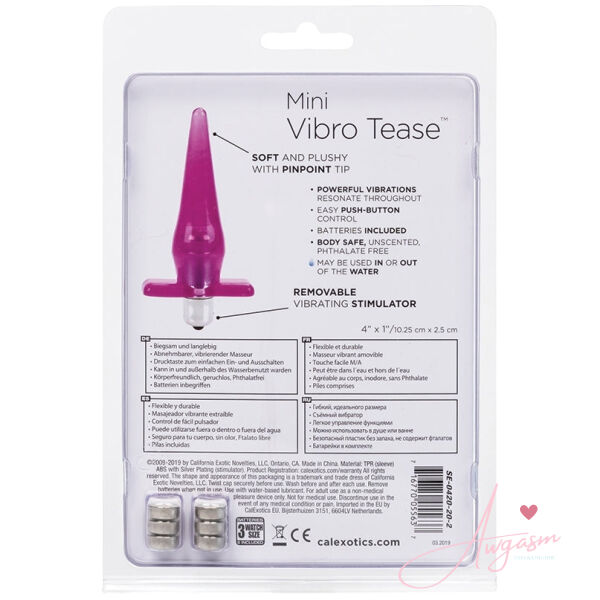 Mini Vibro Tease-Pink - Image 3