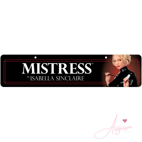 Mistress Display Sign