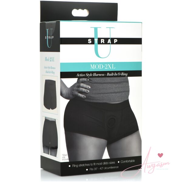 Mod Strap On Style Harness with Built In O Ring - 2XL - Image 4