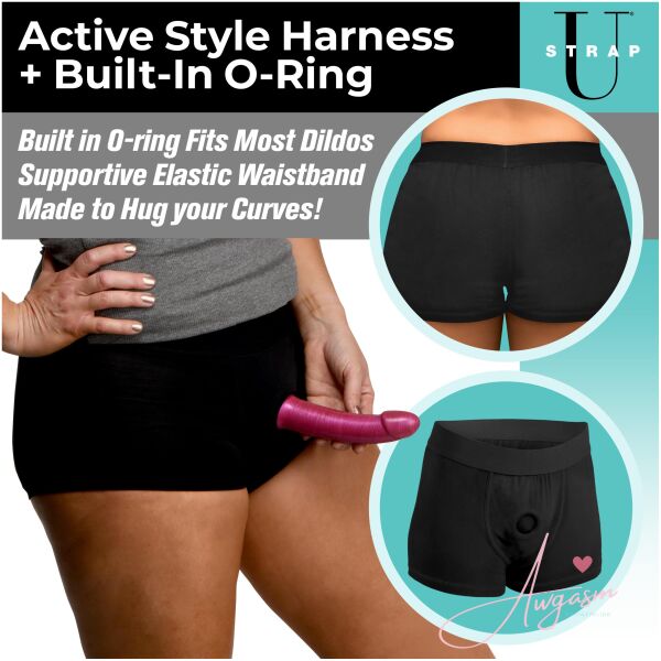 Mod Strap On Style Harness with Built In O Ring - 3XL - Image 3