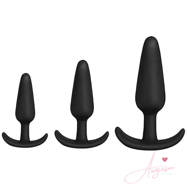 Mood Naughty 1 Silicone Trainer Set-Black - Image 2