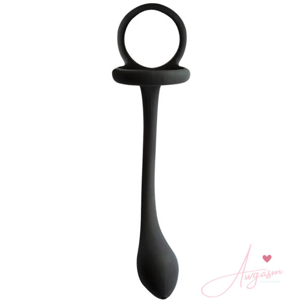 My Cockring Butt Plug-Black - Image 2