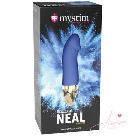Mystim Real Deal Neal Vibrator-Blue