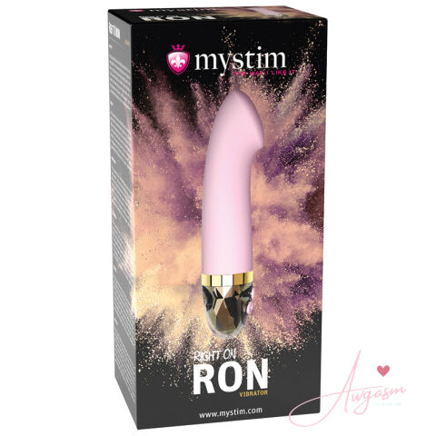 Mystim Right on Ron Vibrator-Rose