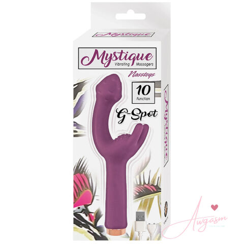 Mystique Vibrating Massager G-Spot-Eggplant